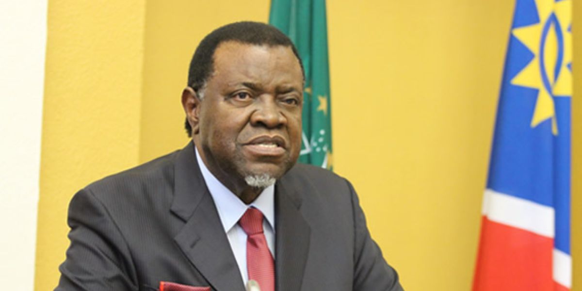 Just in president of namibia hage geingob dies after 10 years in